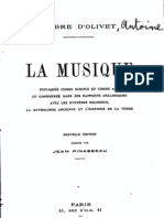 D'Olivet, La Musique