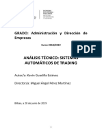 Análisis Técnico Sistemas Automáticos de Trading