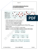 Chapter 20: Oxidation-Reduction Reactions