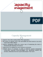 Capacity Management