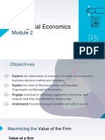 Module 2.1 Managerial Economics