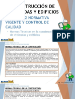 Normativa Vigente y Control de Calidad (Diapositivas)