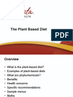 Plant Based Diet