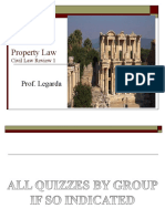 Lecture 8 - CLR1 - Property - Week Eight