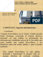 Central Fotovoltaica en El Centro Cardiovascular Santo