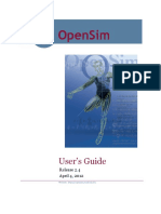 Open Sim Users Guide 04042012