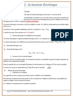 La Tension Electrique Cours 3