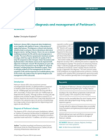 Update On The Diagnosis and Management of Parkinson's Disease