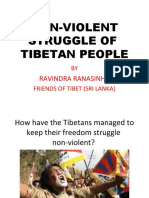 Non-Violent Struggle of Tibet