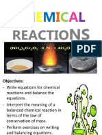 Chemical Reactions