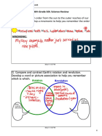 6th Grade Sol Review Key