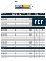 Specifications: Hps 14 Piston Accumulators