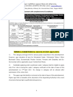 Terms Condition JNARDDC Recruitment April 2021