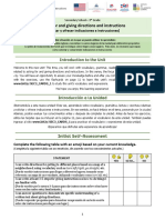 (AETG Workbook) Secondary 3rd Grade #1 - Directions & Instructions