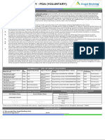 Power of Attorney - Poa (Voluntary) : Duly Stamped