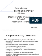 Organizational Behavior: Robbins & Judge