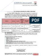 Carta Cotización - Botas y Botines de Seguridad 10-03-2020