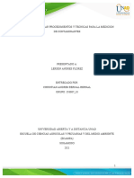 Tarea 3 - Identificar Procedimientos y Técnicas para La Medición de Contaminantes