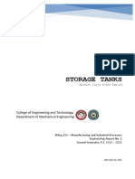 MEng 156 - Manufacturing and Industrial Processes Report Sheet