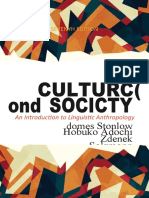 Language Culture and Society PDF