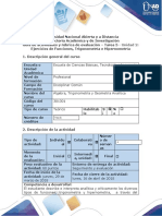 Guía de Actividades y Rubrica de Evaluación Tarea 5 - Desarrollar Ejercicios de Funciones, Trigonometria y Hipernometria