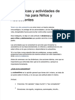 PDF 4 Dinamicas y Actividades de Autoestima para Nios y Adolescentes DL