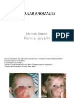 Vascular Anomalies: Mehtab Ahmed Plastic Surgery LNH