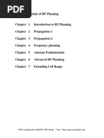 Fundamentals of RF Planning