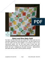 Stitch and Slice Baby Quilt Charm Pack