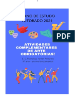 Planos Tutorados - ARTE - 9 ANO