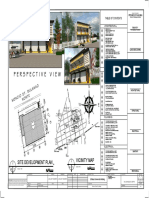 Perspective View: Site Development Plan Vicinity Map