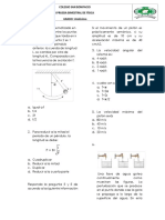 Evaluación Bimestral Grado 11