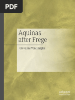 Aquinas After Frege - Ventimiglia, Giovanni - 7994