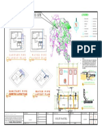 Legend:: Sanitary Pipe Layout Plan Water Pipe Layout Plan