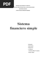 Sistema Financiero Simple