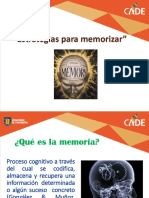 T Estrategias para Memorizar