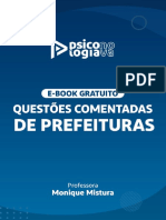 Ebook 60 Questões de Psicologia CONCURSOS PSI PSICOLOGIA NOVA