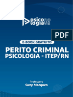 Ebook Perito Do ITEP-RN Psicólogo Concurso