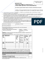 Extension And/or Deferral Application Form