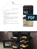 Richmond BR900DF: 90cm Dual Fuel Range Cooker