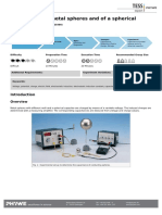 Capacitance of Metal Spheres and of A Spherical Capacitor: (Item No.: P2420300)