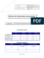 Procedure Maitrise Des Informations Documentées