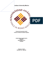 Anahuac University Mexico: Finance For Economists 10373 Professor Gilberto Escobedo Aragones