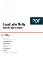 GMAT - Geometry & Mensuration 2 New With Solution