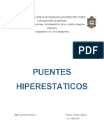 Puentes Hiperestaticos