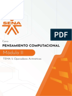 Modulo2 Operadores Matematicos