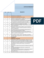 Lista de Chequeo (Auditoría)