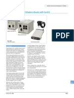 7XV5820 Industrial Modem and Modem-Router With Switch: 15 Relay Communication Equipment / 7XV5820