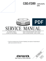 Service Manual: CSD-FD89