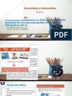 (Día 1) Planificamos y Elaboramos Un Afiche para Informar Los Beneficios de Una Adecuada Gestión de Las Cuencas Hidrográficas